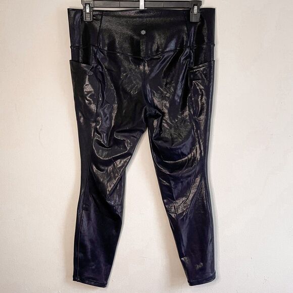 Athleta Salutation Stash Shine Tight Size XL - Picture 3 of 12